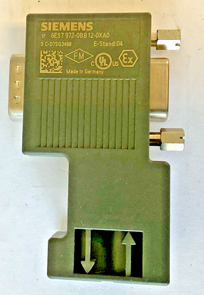 SIEMENS 6ES7 972-0BB12-0XA0 PROFIBUS BUS CONNECTOR****LOTOF6****2