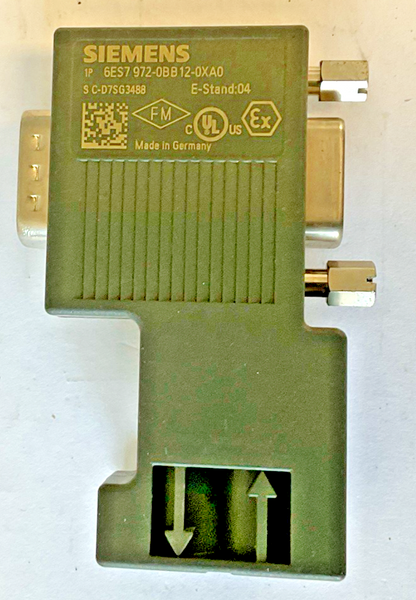 SIEMENS 6ES7 972-0BB12-0XA0 PROFIBUS BUS CONNECTOR****LOTOF6****2