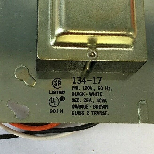 POWERS REGULATOR CO. 134-17 PRI.120V 60HZ SEC. 25V 40VA CLASS 2 2