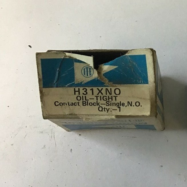 ITE H31XNO CONTACT BLOCK-SINGLE OIL-TIGHT 600V 1