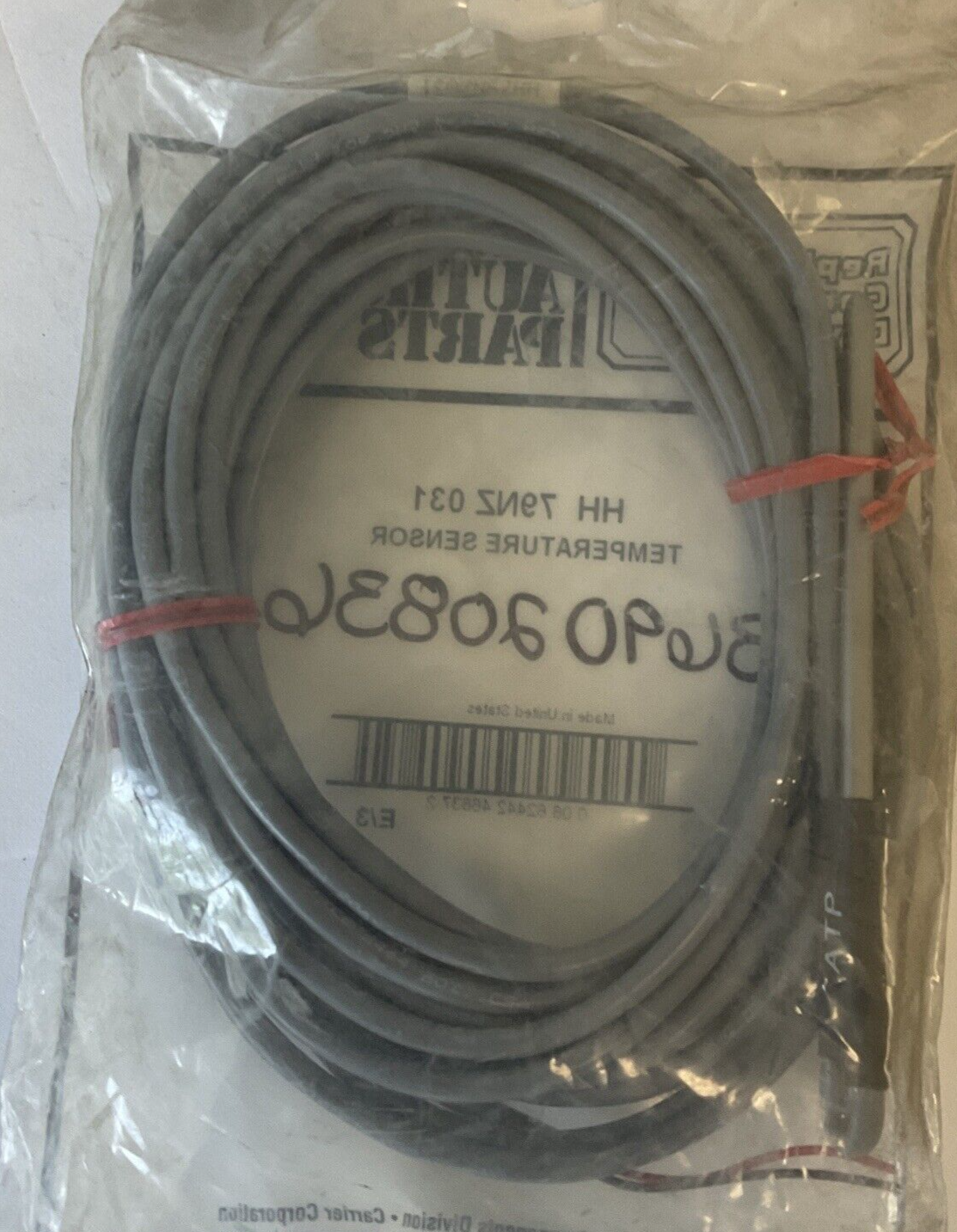 UNITED TECHNOLOGIES/CARRIER HH 79NZ 031 TEMPARTURE SENSOR2