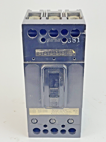 ITE/ GOULD/ SIEMENS - JL3-B150 - CIRCUIT BREAKER - 150 A, 600 VAC, 3 POLE1