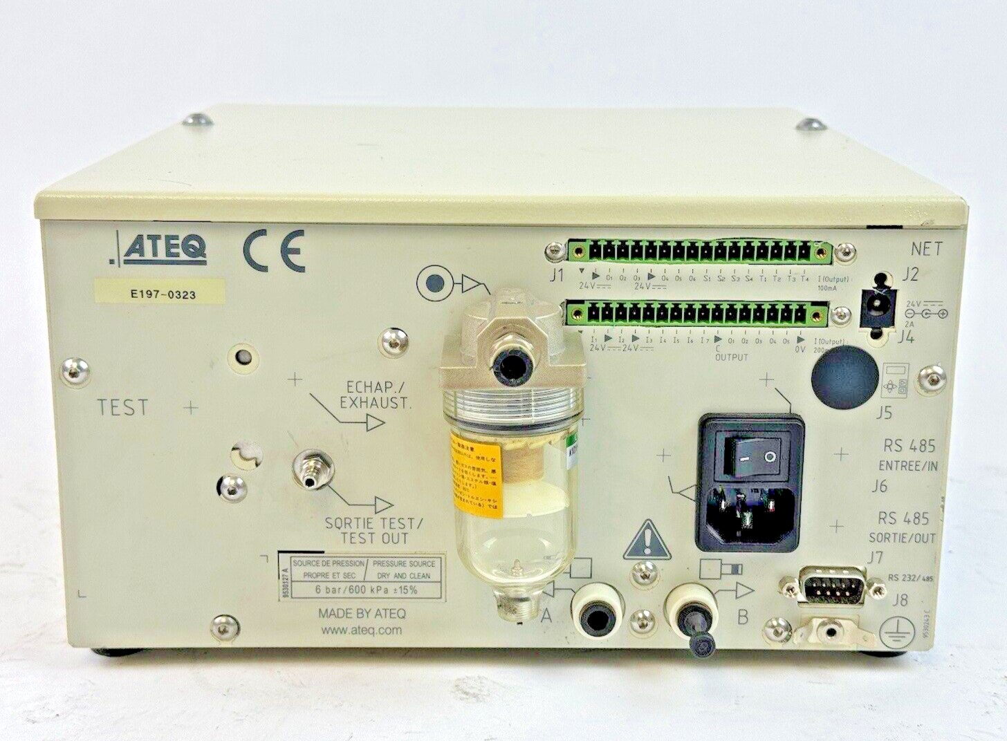 ATEQ - PREMIER G - 9530243 C - G5 COMPACT LEAK DETECTOR/CONTINUOUS FLOW DETECTOR10