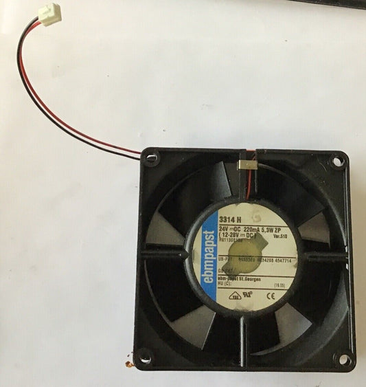 EBMPAPST 3314H FAN 24VDC 220MA 12-28VDC VER.510 0