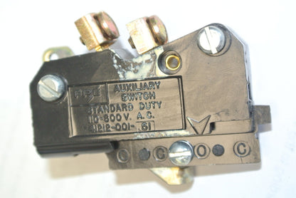 FEDERAL PACIFIC ELECTRIC / FPE 5470GM1 GA4000 AUXILIARY KIT NEW SURPLUS 5470-GM12