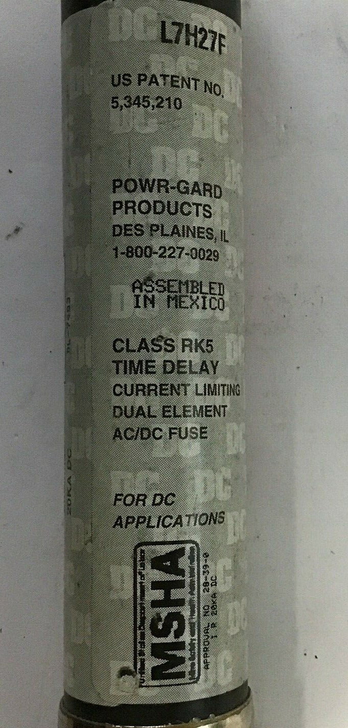 LITTLEFUSE IDSR 40 INDICATOR FUSE 75-600VAC POWR-GARD CLASS RK5 ***LOTOF3***2