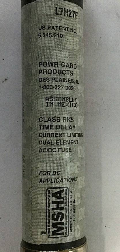 LITTLEFUSE IDSR 40 INDICATOR FUSE 75-600VAC POWR-GARD CLASS RK5 ***LOTOF3***2