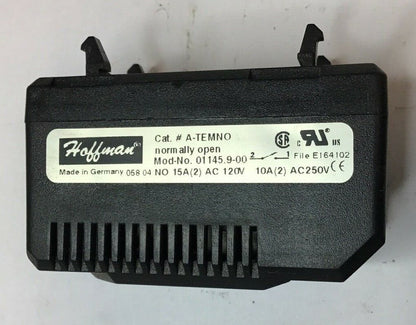 HOFFMAN A-TEMNO THERMOSTAT TEMPERATURE CONTROL ***LOTOF2***1