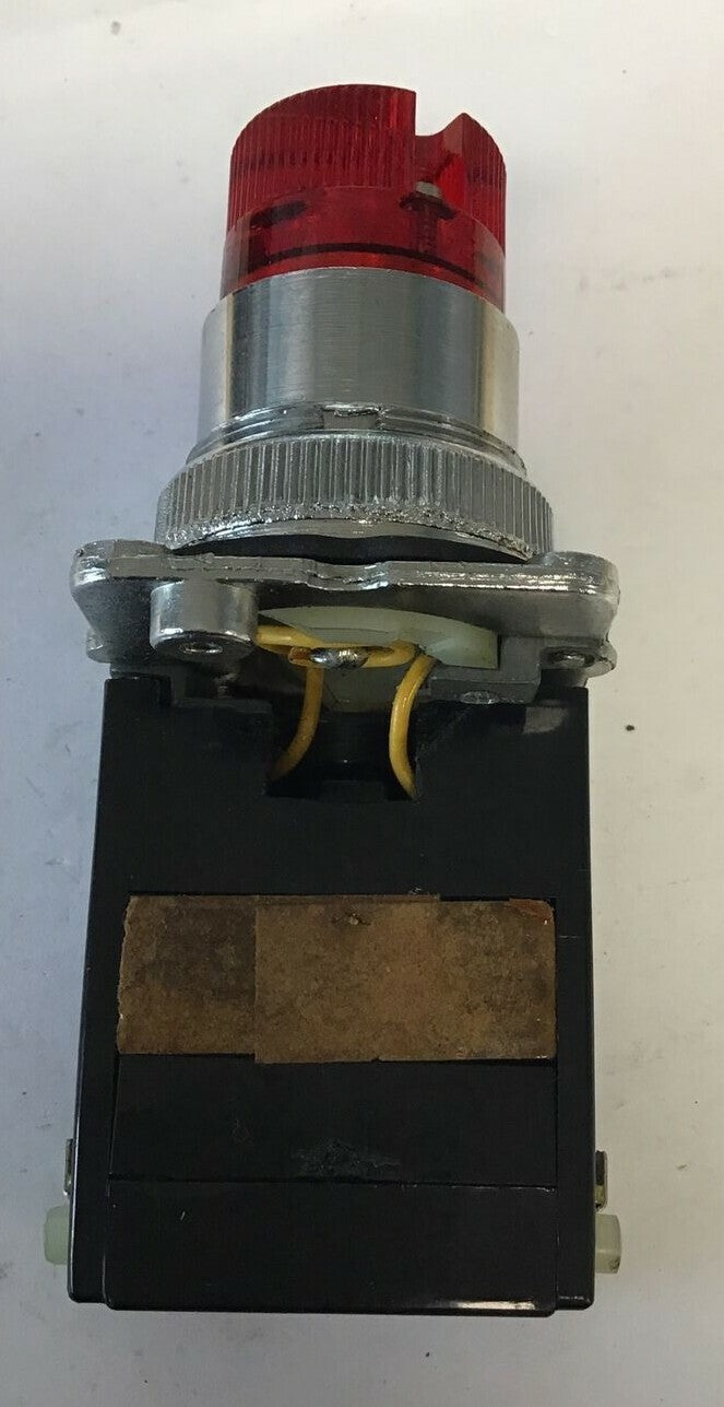  REES 4300-979 SELECTOR KNOB 949-6630 RED KNOB 115V 60CY3