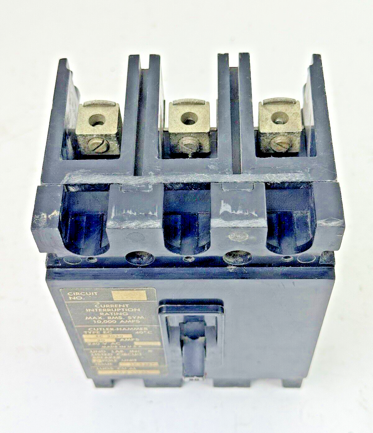 CUTLER-HAMMER / EATON - EHC3050 - CIRCUIT BREAKER - 50A/ 480 VAC/ 3 POLE6