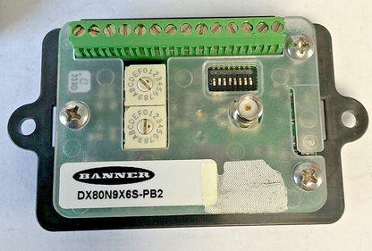 BANNER DX80N9X6S-PB2 NODE BOARD WITH ANTENNA1
