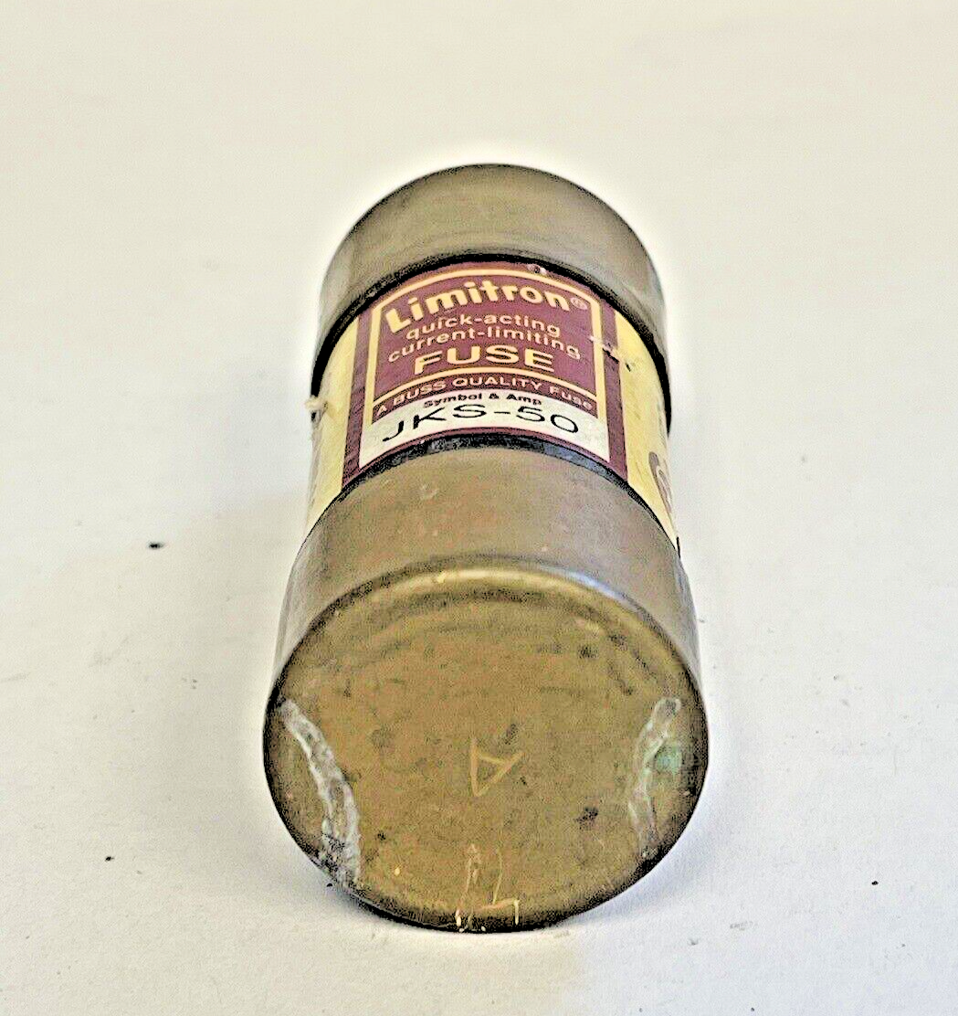 BUSS - JKS-50 - LIMITRON QUICK-ACTING, CURRENT-LIMITING FUSE -50A,600VAC DL92-333