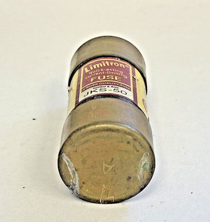 BUSS - JKS-50 - LIMITRON QUICK-ACTING, CURRENT-LIMITING FUSE -50A,600VAC DL92-333