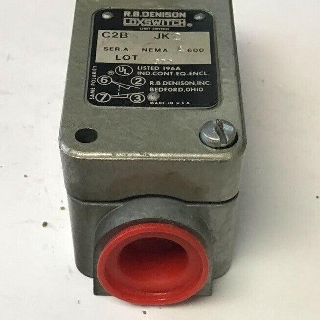 GOULD C2B JK2 LIMIT SWITCH SERIES A NEMA A600 6