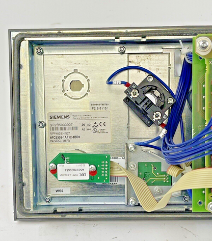 SIEMENS - 6FC5303-1AF12-8BD0 - PUSH BUTTON PANEL - 24 VDC, 35 W - SF2B50309078