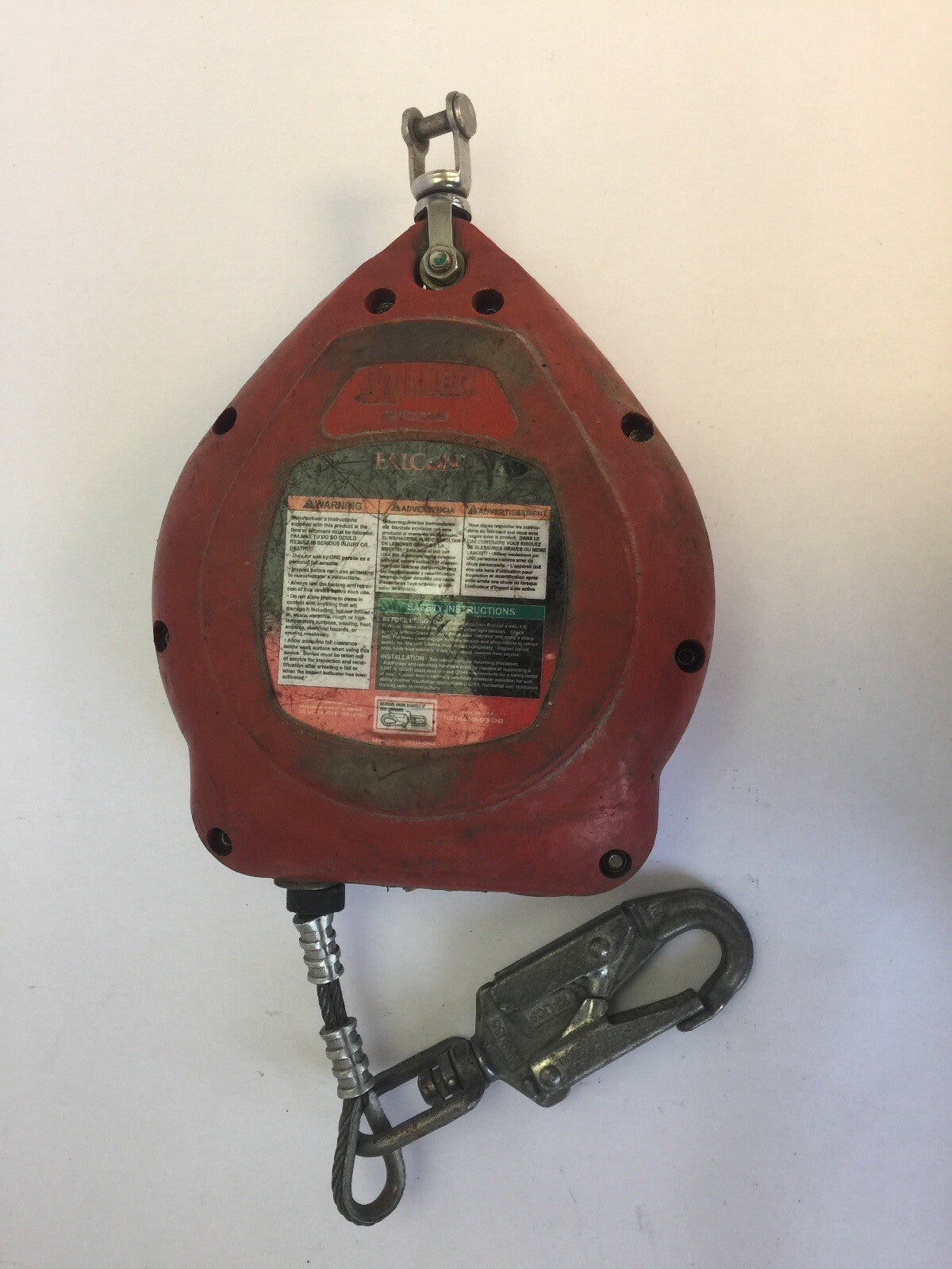 MILLER BY HONEYWELL FALCON MP20G/20FT SELF-RETRACTING LIFELINE 310LBS 5