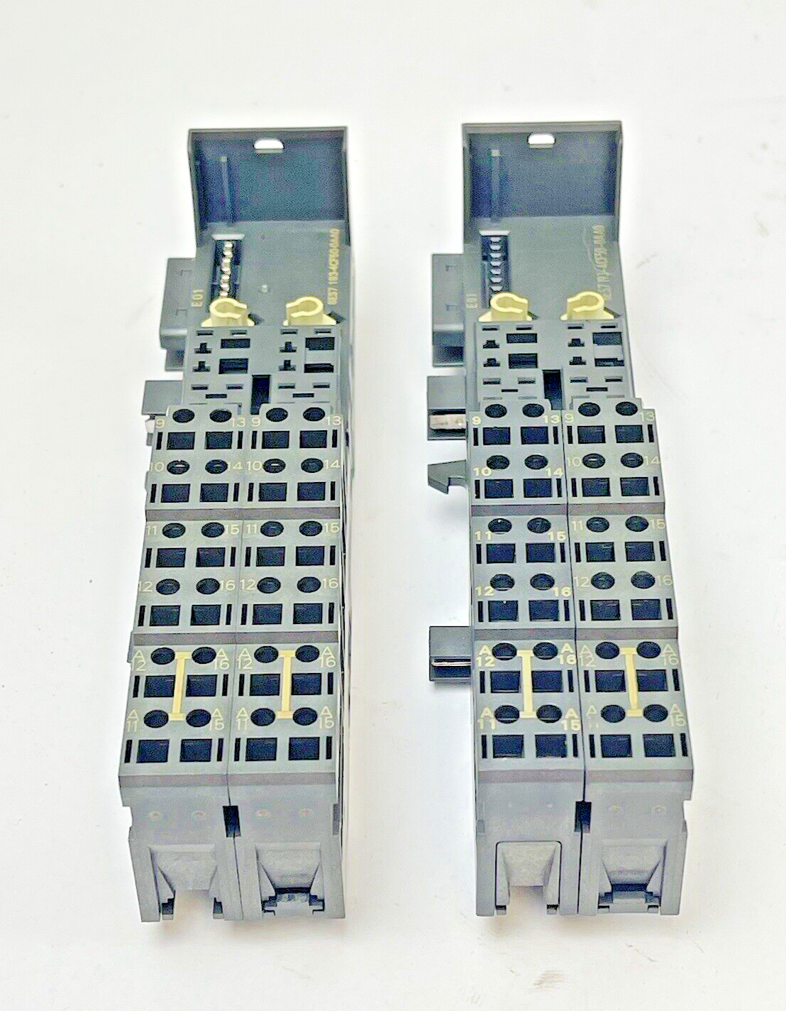 SIEMENS *LOT OF 2* 6ES7 193-4CF50-0AA0 SIMATIC S7 TM-E30C46-A1 TERMINAL MODULES7