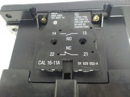 ABB EH160 CONTACTOR, 3PH, 3P BREAKING, 600V, 50-150H.P., 190A, 24V COIL, NEW10