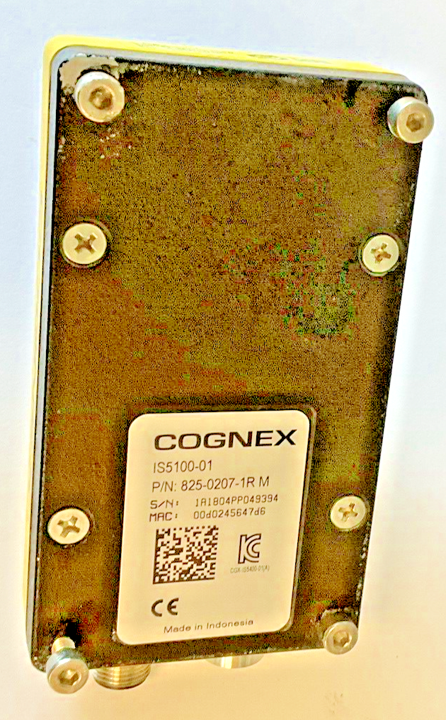 COGNEX IS5100-01 INDUSTRIAL VISION CAMERA 825-0207-1R 821-0034-1R2