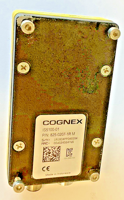 COGNEX IS5100-01 INDUSTRIAL VISION CAMERA 825-0207-1R 821-0034-1R2