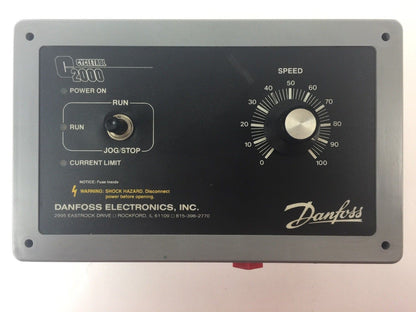Danfoss Cycletrol 2000 DC Motor Drive C11500C000 120VAC 9A 50/60HZ 90VDC 6.8A0