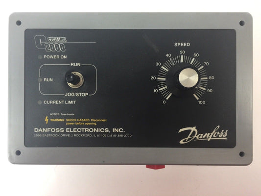 Danfoss Cycletrol 2000 DC Motor Drive C11500C000 120VAC 9A 50/60HZ 90VDC 6.8A0
