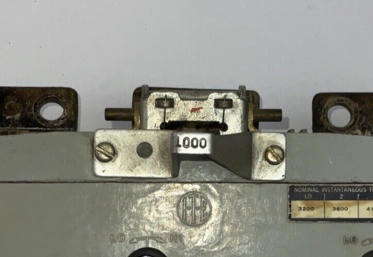 ITE HM3-T100 CIRCUIT BREAKER TRIP UNIT 1000A ET-80761