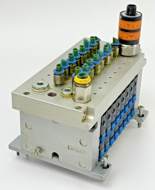 FESTO - CPV14-V1 - VALVE MANIFOLD-W/ PNEUM CONN & STACK PLATES, B102(6), B002(2)0