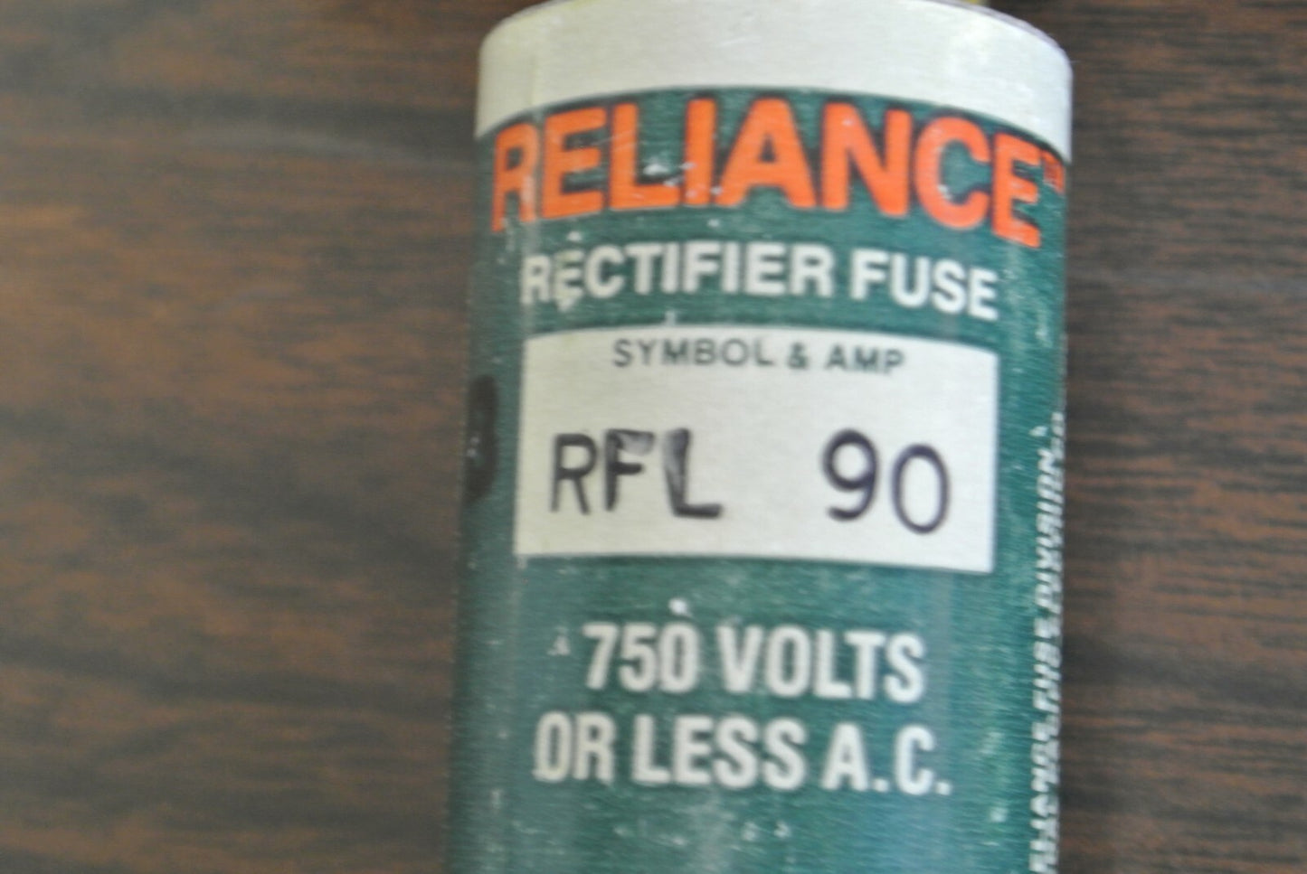 RELIANCE RFL90 RECTIFIER FUSE / 90A / 750V / NEW SURPLUS1