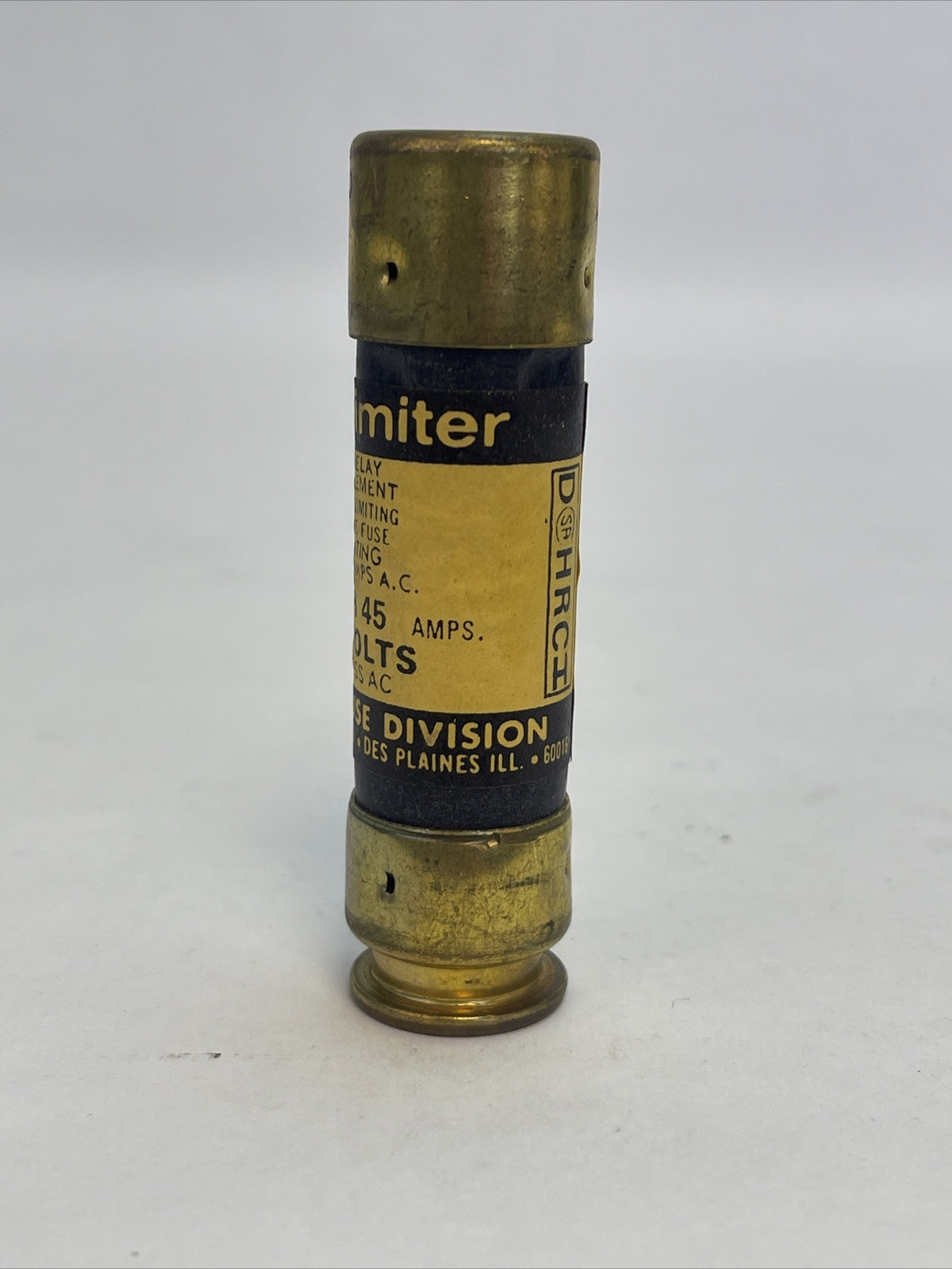 ECONOMY LENR 45 ECON-LIMITER TIME DELAY CLASS RK5 FUSE 45A 250VAC (BOX OF 4)3