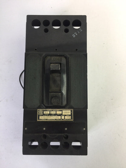 ITE SIEMENS FJ3-S22500S03 CIRCUIT BREAKER 600VAC 225AMP 3POLE 0
