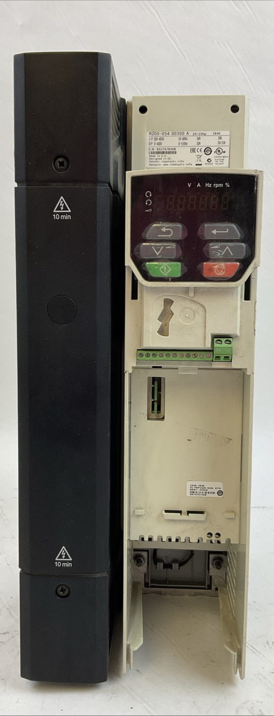 NIDEC M200-054 00300 A 20/20HP AC SERVO DRIVE 30AMP 400VAC0