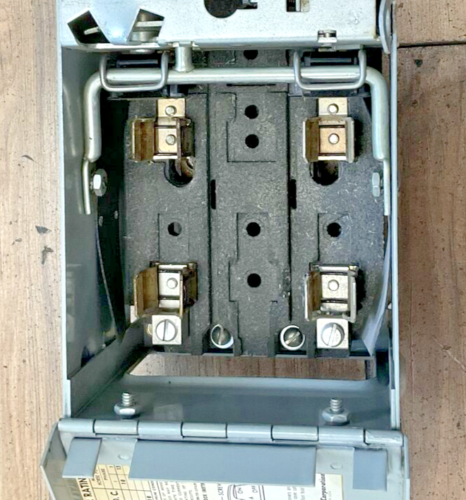 ITE V2B2222LR CLAMPOMATIC VACU-BREAK 60A 250V 2POLE 10HP***SEE DESCRIPTION***7