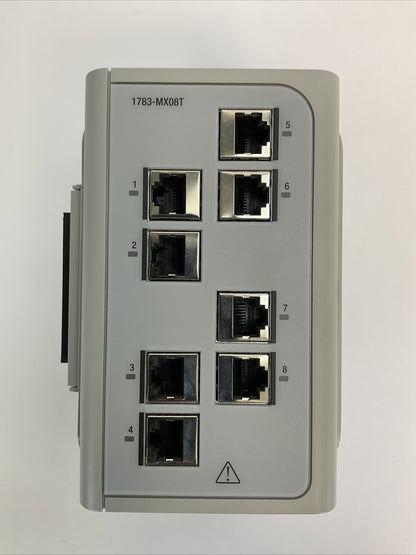 ALLEN BRADELY 1783-MX08T DIR/VER 10000013903/06 SER A STRATIX 8000 EHTERNET0