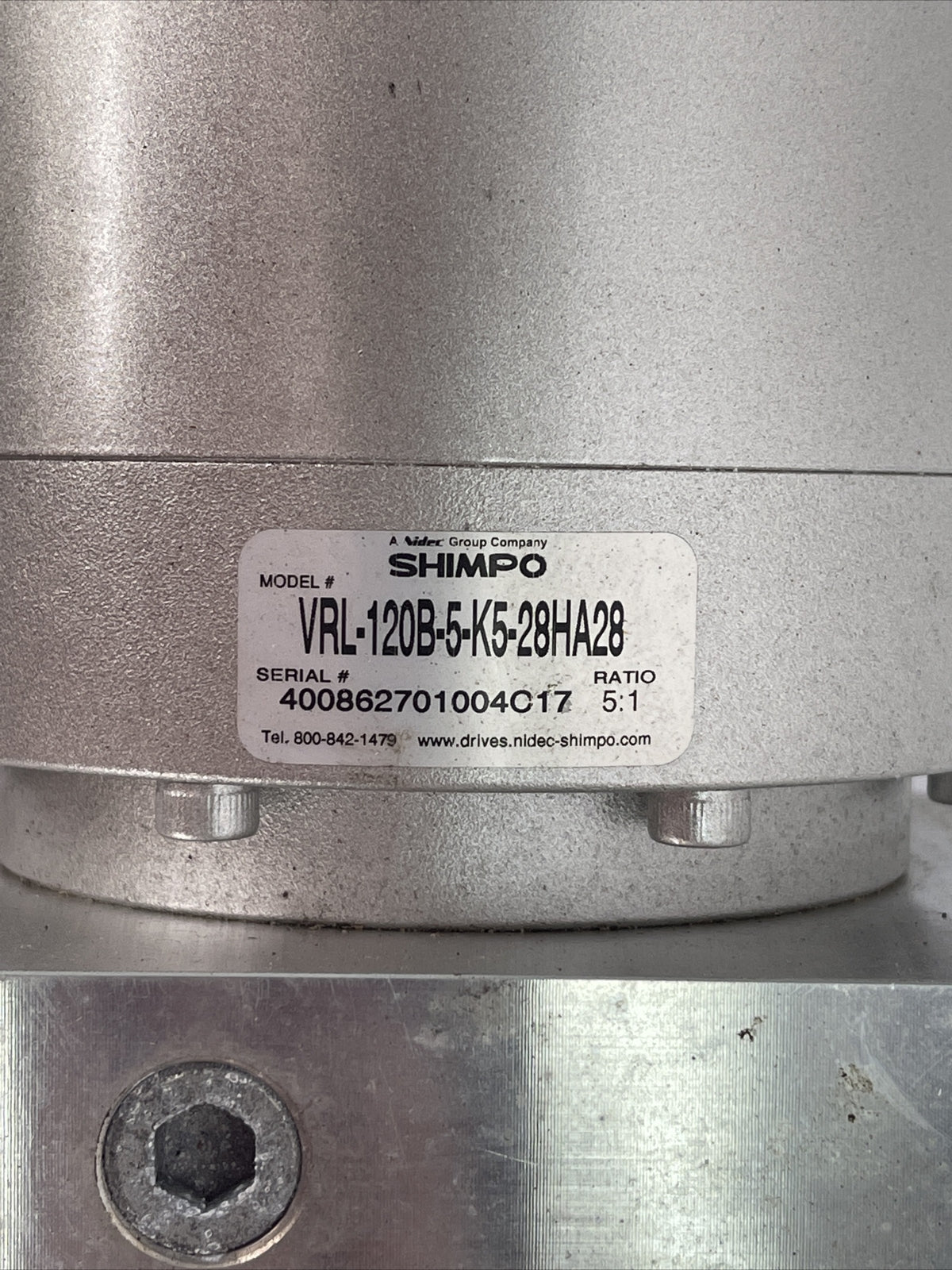 YASKAWA SGM7A-40A7D61 AC SERVO MOTOR 200V 25.4A UTTAH-B24RH ABS ENCODER SHIMPO2