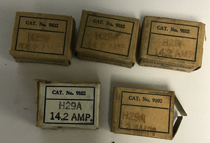 CUTLER HAMMER 9102 H29A  14.2AMP HEATER****LOTOF5****0