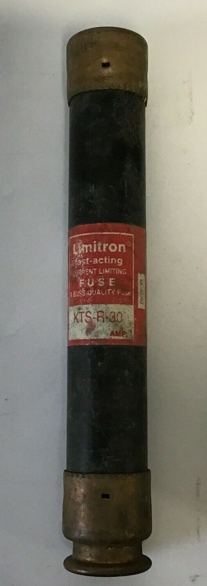 LIMITRON KTS-R-30 FAST ACTING FUSE CLASS RK1 600VAC***LOTOF7****1