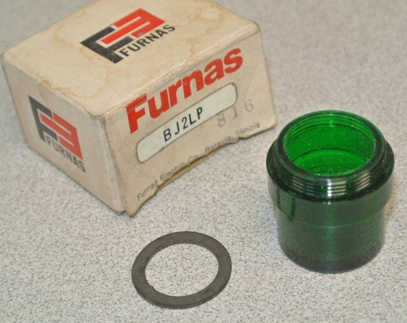 FURNAS BJ2LP / LENS, GREEN / NEW SURPLUS1