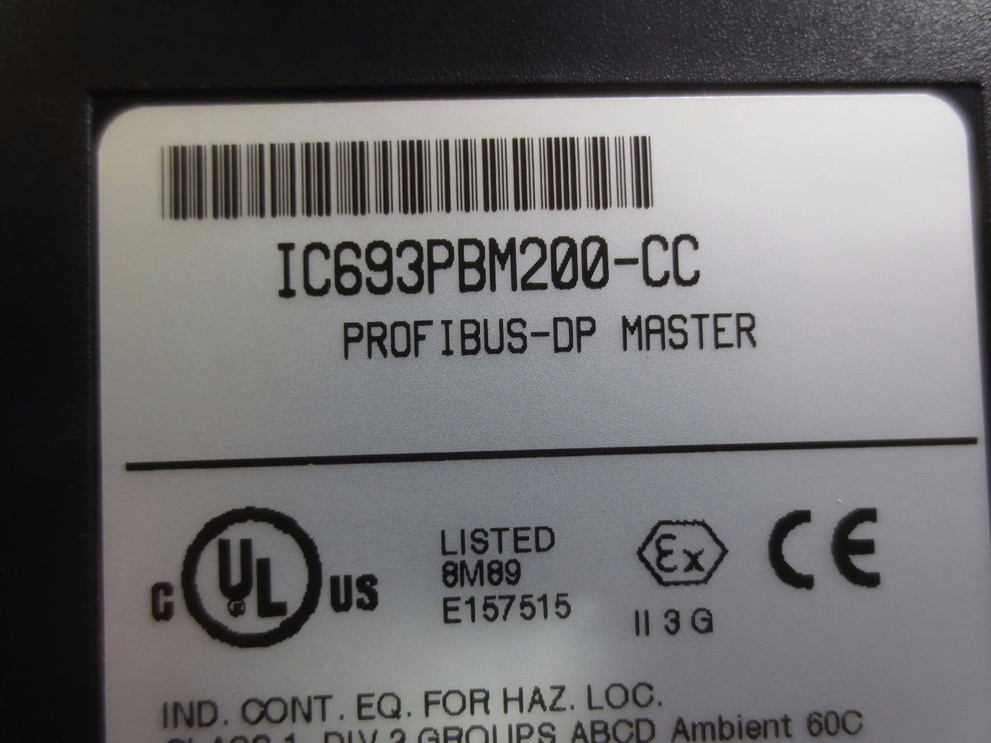 GE FANUC IC693PBM200-CC PROFIBUS-DP MASTER - MODULE1