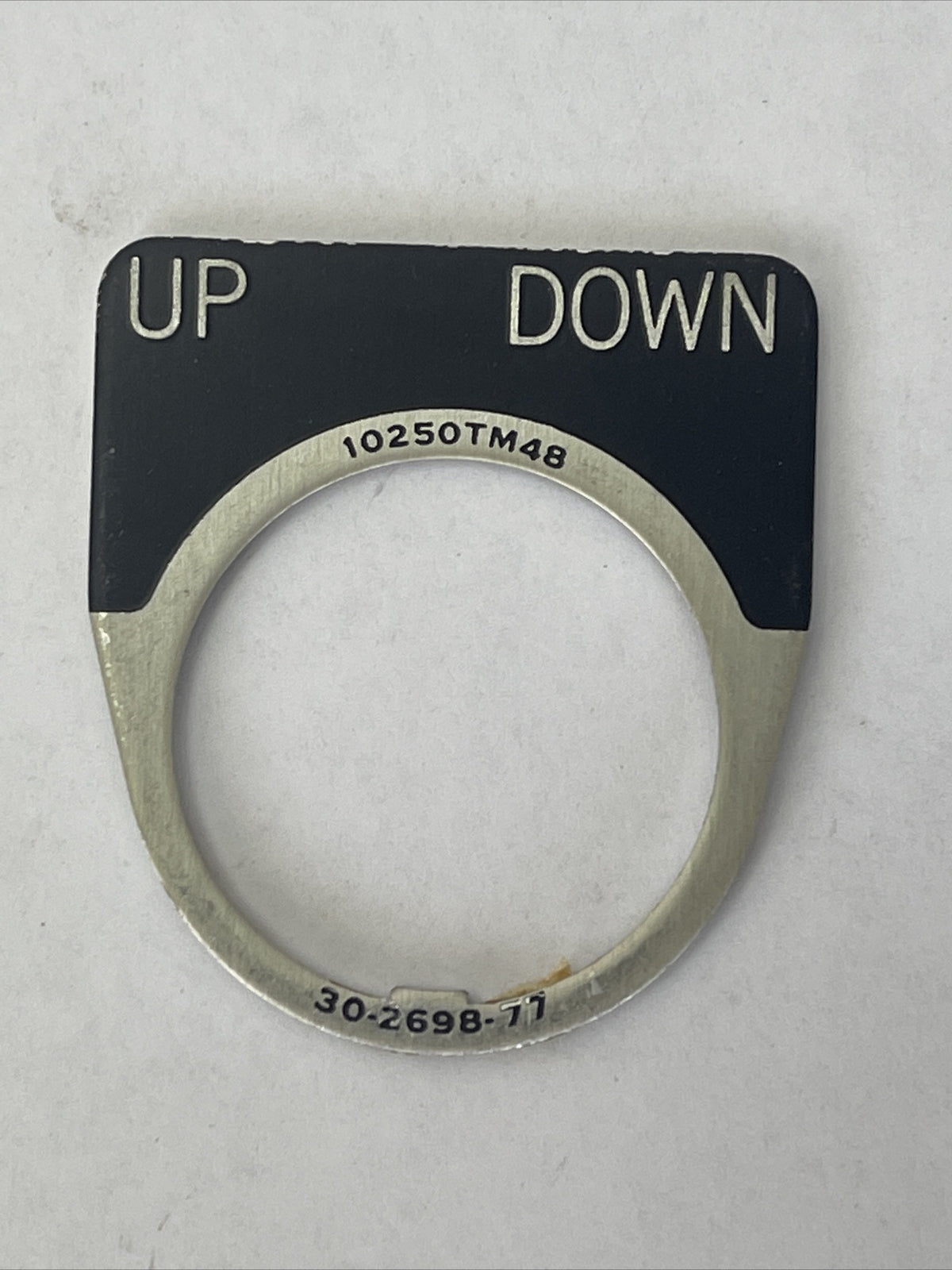 CUTLER HAMMER EATON 10250TM48 UP DOWN LEGEND PLATE 30-2698-77 (LOT OF 10)1