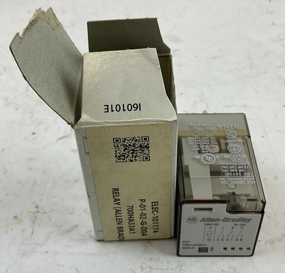 ALLEN BRADLEY 700-HA33A1 SER D 120VAC (LOT OF 2)0