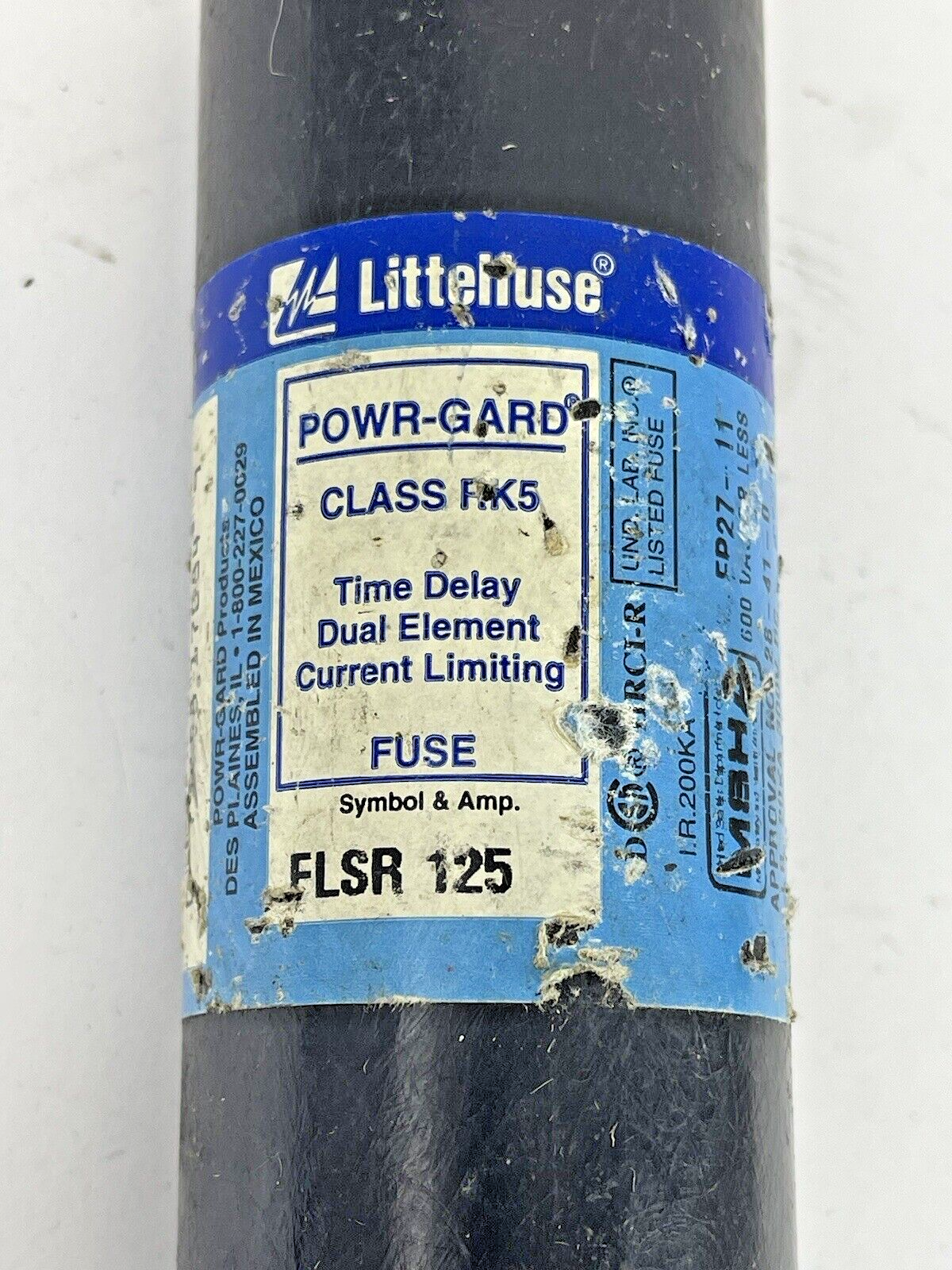 LITTELFUSE - FLSR 125- DUAL-ELEMENT/ TIME-DELAY/ CURRENT LIMITING - 125A, 600V2