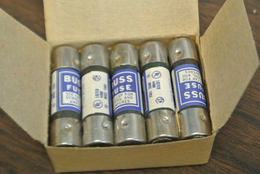 BOX of 10 / BUSS ~ BUSSMANN BAF-4 FUSE / 4A / 250V / NEW SURPLUS / BAF 40