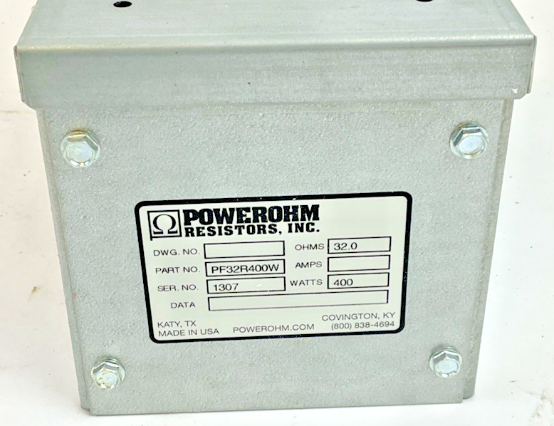 POWER OHM RESISTORS PF32R400W BRAKING RESISTOR 32OHM 400W2