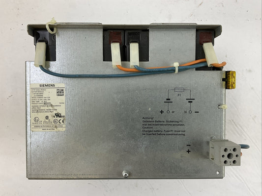 SIEMENS 1P 6EP1935-6MF01 SITOP BATTERY MODULE OUTPUT 24VDC0