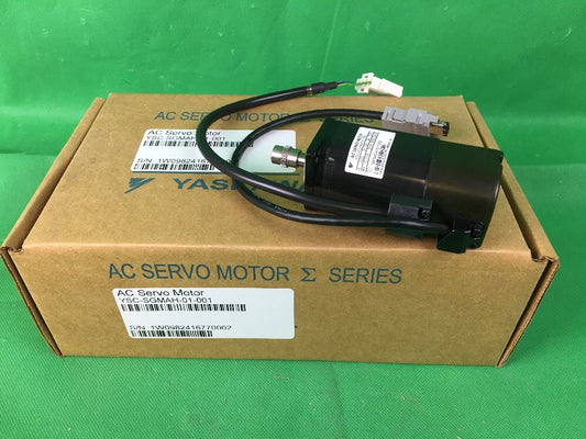 YASKAWA AC SERVO MOTOR YSC-SGMAH-01-001 100W 200V 0.91A0