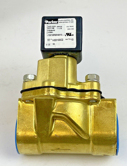 PARKER - 73218BN64N00 - 2-Way Normally Closed, 1" NPT Solenoid Valve3