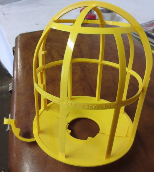 COOPER 1465Y-SP TROUBLE LIGHT REFLECTOR GUARD YELLOW PLASTIC, NEW - LOT of 80