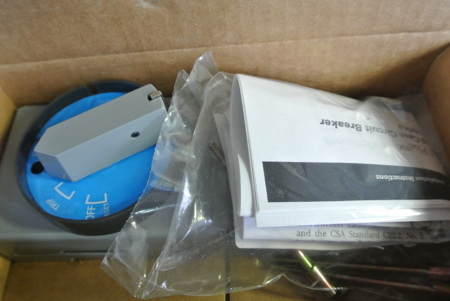 GE FCNRCNI INTEGRAL MOUNT HANDLE OPERATOR for FC100 BREAKER - NEW SURPLUS2