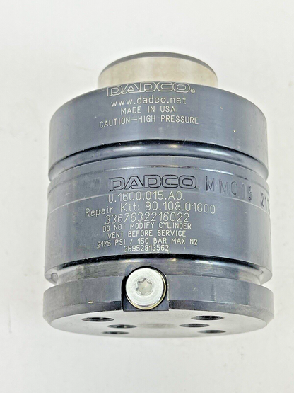 DADCO - U.1600.015 - NITROGEN GAS SPRING - 2175 PSI - 150 BAR - ULTRA FORCE2